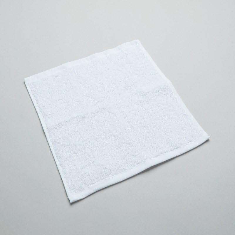 THE VELOURE White Face Towel Napkin Set | 100% Cotton | Size 30 x 30 cm (4) 5