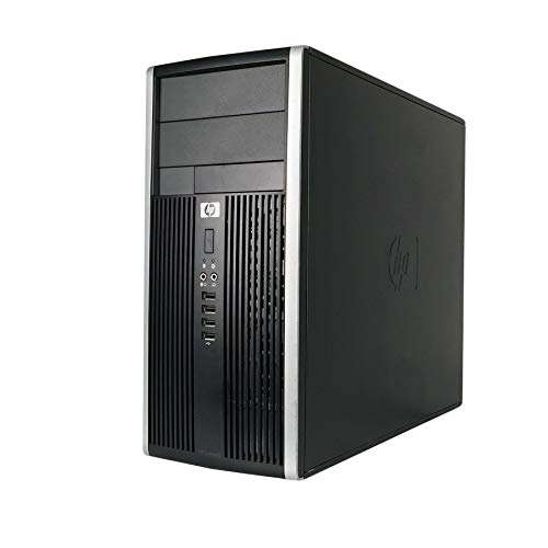 HP Elite 8300 PC Tower Desktop Computer - Quad Core Intel i5 3rd Gen, 8GB DDR3 RAM, 256GB SSD, New Keyboard, Mouse, WiFi Adapter, Windows 10 Home(Renewed) 1