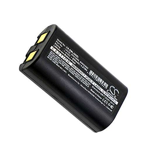 XSPLENDOR XPS Replacement Battery for 3M PL200 DYMO 260P 280 LabelManager 260 260P 280 LabelManager PnP PN 3M 14430 S0895880 W003688 DYMO 14430 1758458 S0895880 S0915380 W003688 650mAh 5