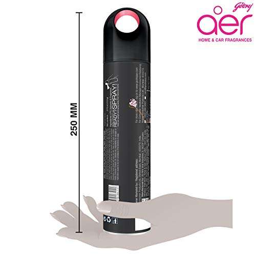 Godrej aer spray | Room Freshener for Home & Office - Passion | Long-Lasting Fragrance (220 ml) 2