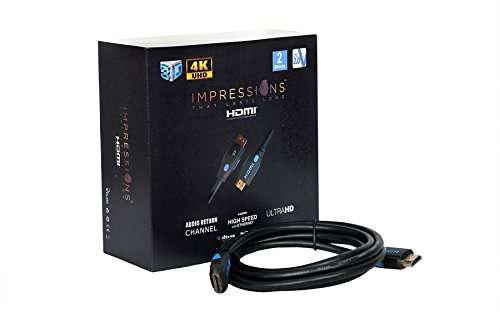 Hawk Impressions High-Speed HDMI Cable 4K 5 Mtr 2.0 Support Ethernet, 3D, 4K @ 60Hz Video, Gold Plated, Data Speed 2