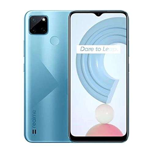 realme C21Y Dual-SIM 64GB ROM + 4GB RAM (GSM only | No CDMA) Factory Unlocked 4G/LTE Smart Phone (Cross Blue) - International Version
