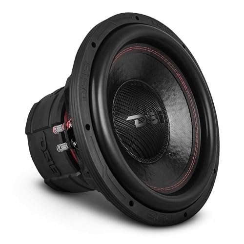 DS18 EXL-TRX12.4D EXL 12” Subwoofer Triple Stack with Reinforced Cone with Epoxy Coating 2000 Watts RMS 4” Dvc 4-Ohm, Improved Heat Dissipation, Reinforced Cone 1