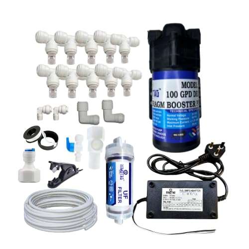 25meter 10 nozzel Mist Cooling Fogger System with Motor for Home/Mist Cooling System for Home Dairy Farm 100 L Hose-end Sprayer