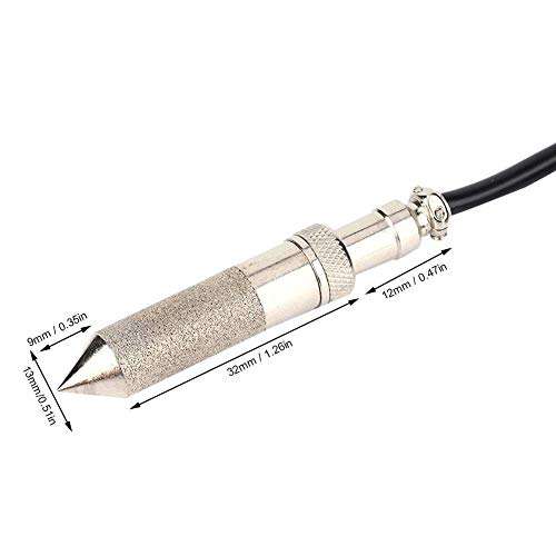 Yanmis Sensor Meter, Soil Moisture Sensor Probe Digital Low Consumption Soil Temperature Humidity Sensor for HVAC,Weather Station,Warehouse,Construction Site(FS200-SHT20) 4