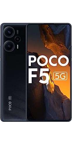 POCO F5 5G (Carbon Black, 256 GB) (8 GB RAM) 1
