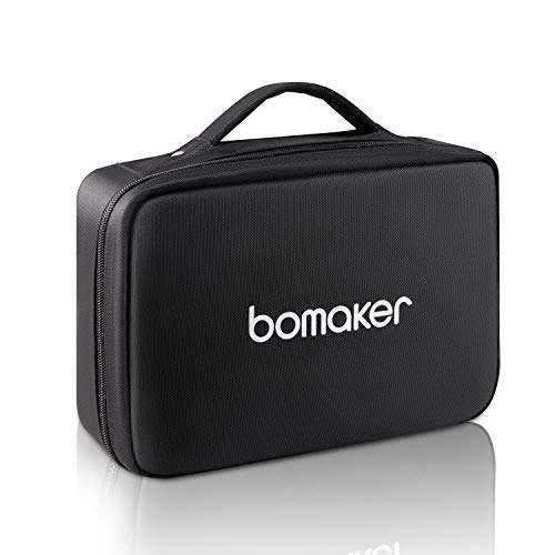 Bomaker Portable Mini Projector Bag for Premium Projector Series Model, GC357, GC355, Black 1
