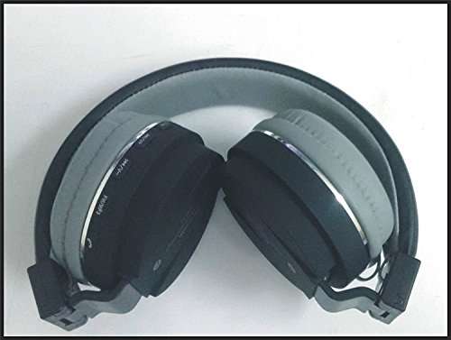 PremiumAV SH12 Wireless Bluetooth Over The Ear Headphone with Mic (Black) 2