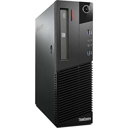 Lenovo ThinkCentre M83 Small Form Factor Desktop PC, Intel Quad Core i5-4670 up to 3.8GHz, 16G DDR3, 512G SSD, WiFi, BT 4.0, DVD, Windows 10 64-Multi-Language Support English/Spanish/French (Renewed) 1