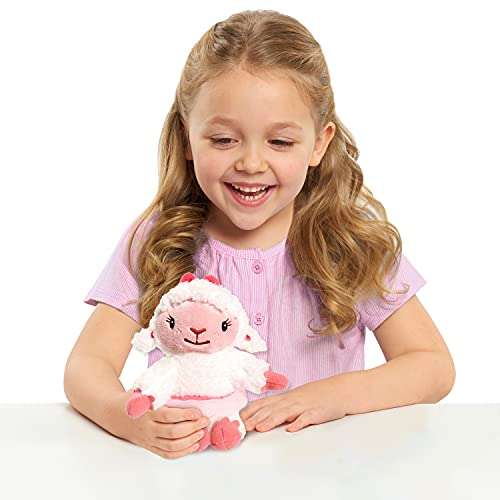 Disney Junior Doc McStuffins 8-inch Small Lambie Beanbag Plush Stuffed Animal, Soft Plushie, Kids Toys for Ages 2 Up by Just Play 2