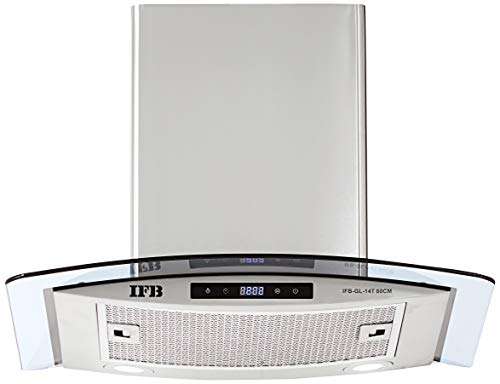 IFB 60cm 1050 m3/hr Chimney (GL 14T, 1 Cassette Filter, Touch Control, Silver) 1