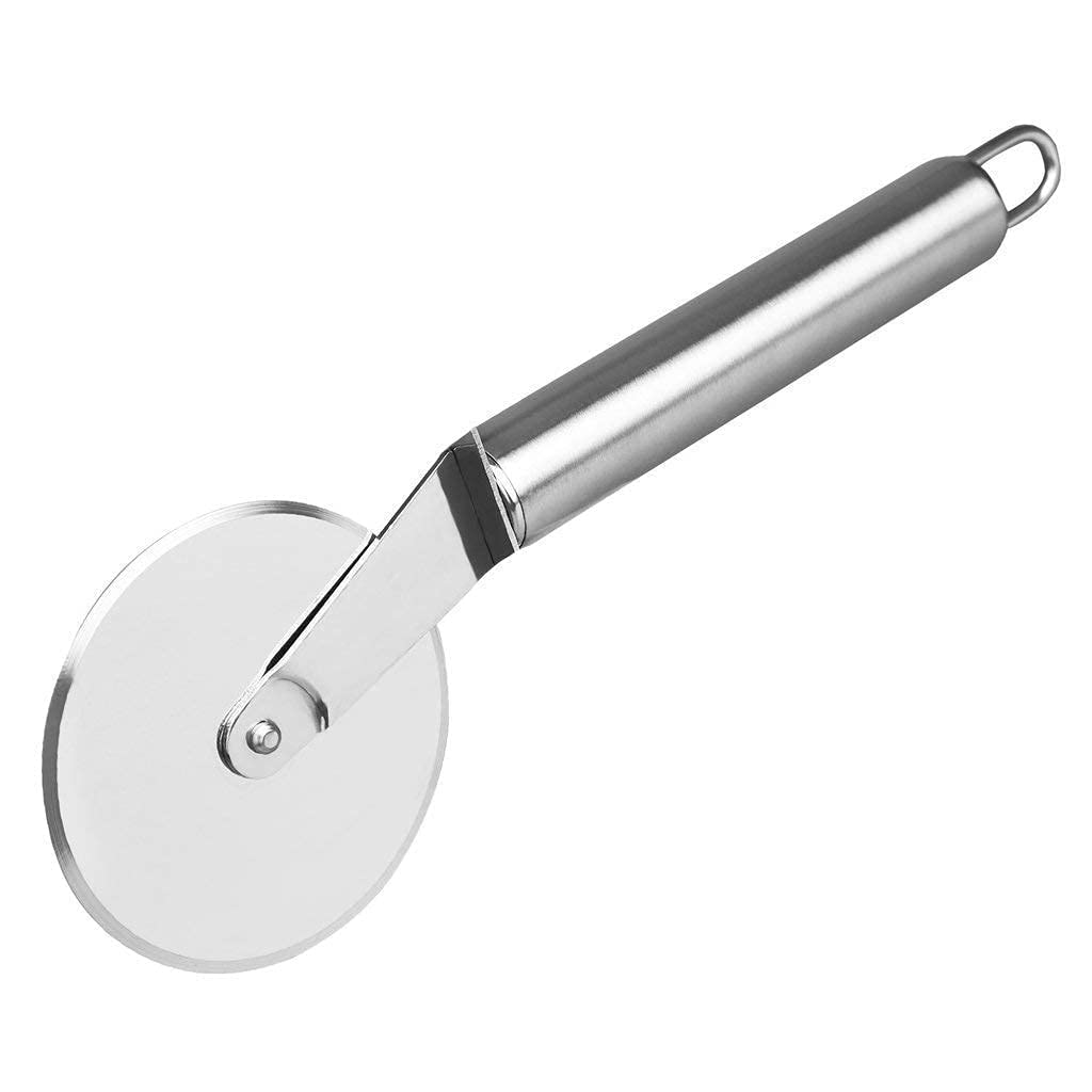 Stainless Steel Pizza Cutter | Effortless Slicing for Perfect Pizzas 1
