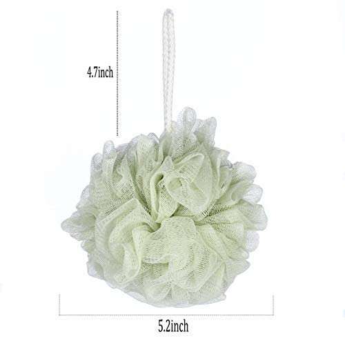 BoldnYoung Bath Shower Soft Loofah Sponge, Multicolour (Pack of 3) 3