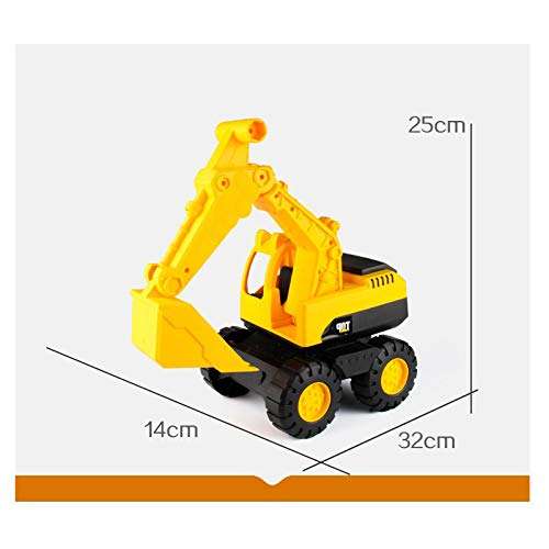 Sajani Heavy Duty Construction Truck for Kids (Yellow) 2
