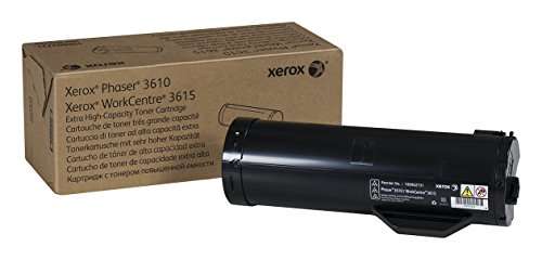 Xerox Phaser 3610/ WorkCentre 3615 Black Extra High Capacity Toner Cartridge (25,300 Pages) - 106R02731 1