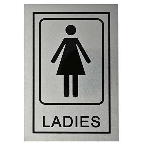Buzz cool Gents Ladies signage Self Adhesive sticker for Washroom Toilet Restroom Glass Doors Wooden Doors Offices Hospitals Mall and Business Sign Stickers 4