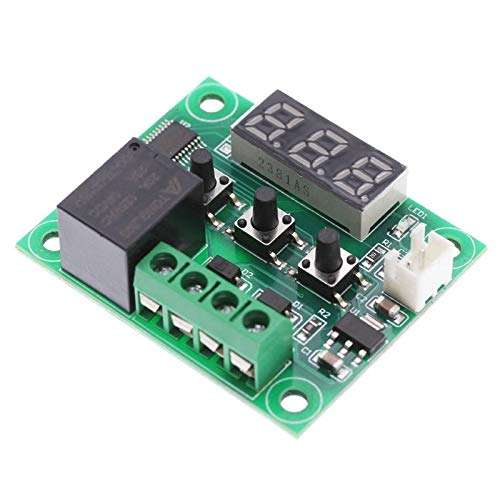 Seazoon DC 12V Thermostat Temperature Controller Switch Board Red Digital Display Oc125 5