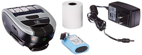 Zebra M2I-0UB00010-00 IMZ220 Direct Thermal Mobile Printer, Monochrome, 203 DPI, With Bluetooth