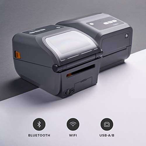Zebra ZD420c Ribbon Cartridge Desktop Printer 203 dpi Print Width 4 in Wifi Bluetooth USB ZD42042-C01W01EZ 2