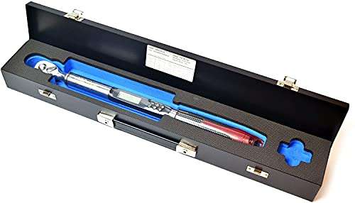 ACDelco ARM317-4A 1/2" Heavy Duty Angle Digital Torque Wrenches, Electronic Torque Wrench (1/2" 5.0 to 99.5 ft-lbs.) 5