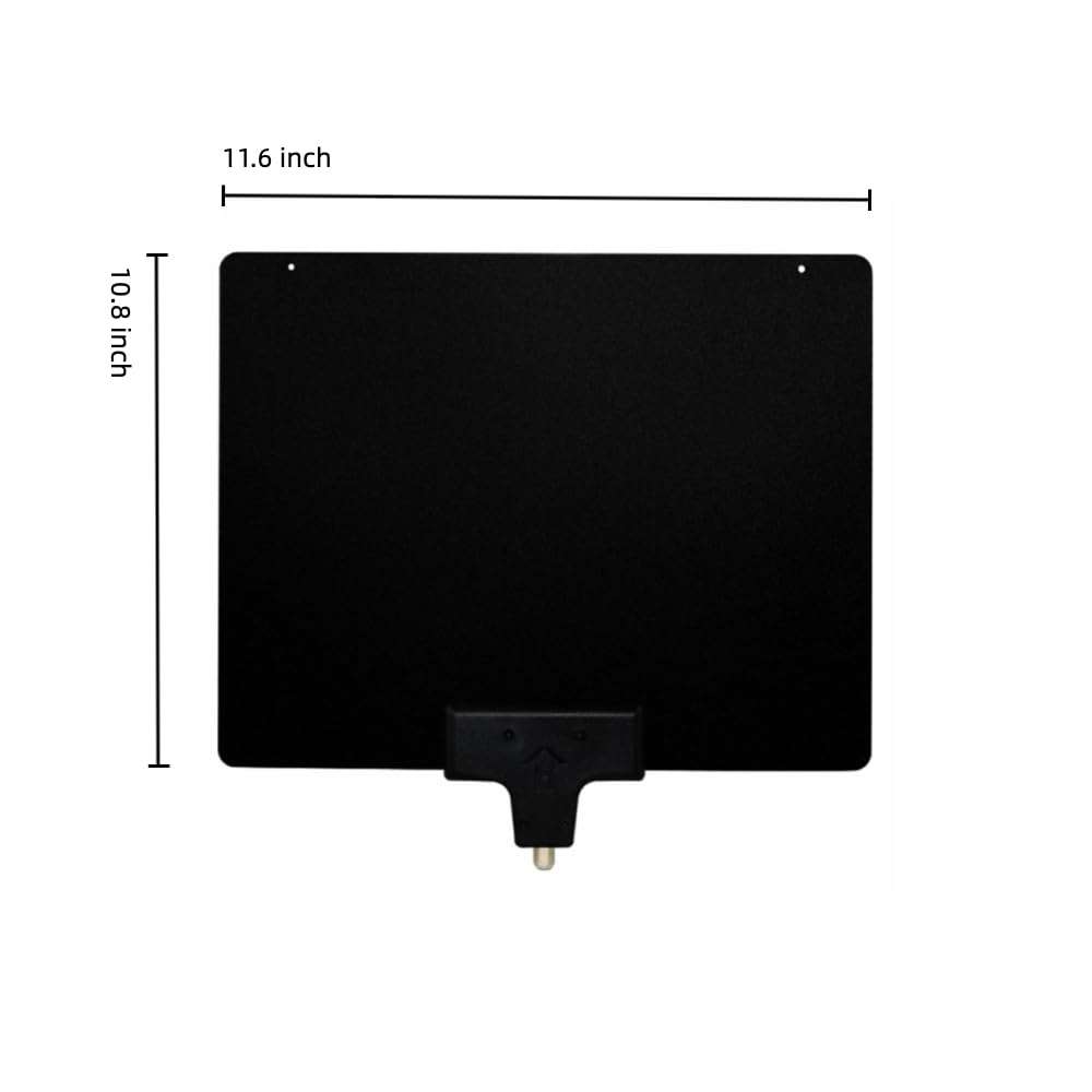 Mediasonic HD TV Antenna Support 1080P 4K UHF / VHF - 50 Miles Range High Performance Indoor HDTV Antenna - (HW-210AN-V2) 2