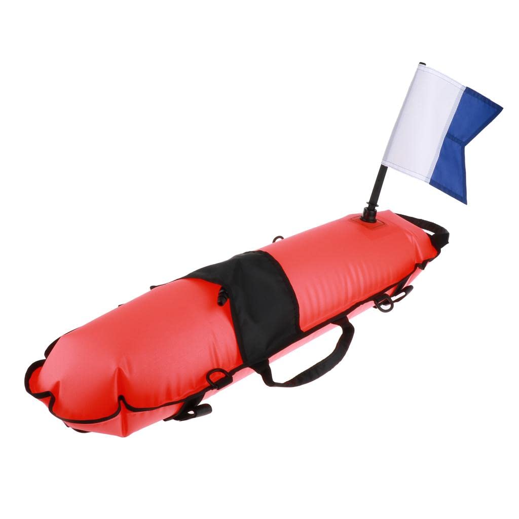 Loom Tree Inflatable Marker Diving Flag Buoy Signal Float Scuba Snorkeling Orange2 4