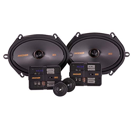 KICKER 47KSS6804 KS Series 6x8 / 5x7 Component System with 1" Tweeters, 4ohm
