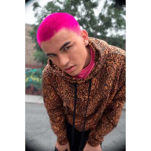 Strawberry Leopard Euphoric Pink Semi Permanent Conditioning Hair Color, Repairs and Rejuvenates Hair, All Hair Types and Textures, Vegan, CrueltyFree, GlutenFree, 8 Fl. Oz. 6