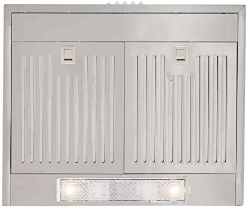 Inalsa 60cm, 950 m³/hr Kitchen Chimney Brio BF with SS Baffle Filter, Push Button Control, (Stainless Steel) 3