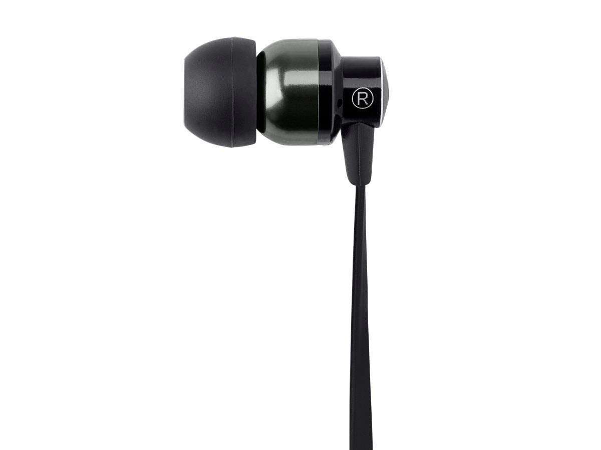 Monoprice Hi-Fi Reflective Sound Technology Earbuds Headphones - Black/Carbonite with in-Line Controller and Microphone 2