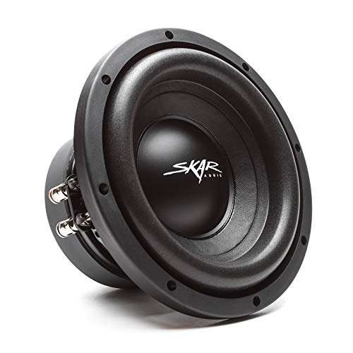 Skar Audio SDR-8 D2 8" 700 Watt Max Power Dual 2 Ohm Car Subwoofer 1