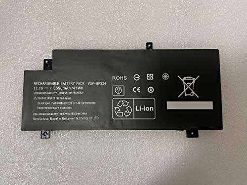 powerforlaptop Laptop/Notebook Replacement Battery VGP-BPS34 VGP-BPL34 BPS34 for Vaio 15 Touch SVF15A16CXB SVF14AC1QL SVF14AC1QU SVF14A14CXP SVF14A14CXS SVF14A15CXB SVF14A15CXP SVF14A15CXS 2