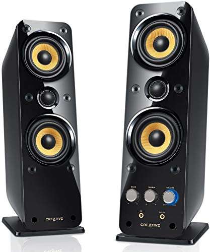 Creative GigaWorks T40 Series II 2.0 Multimedia Speaker System with BasXPort Technology, Black 1