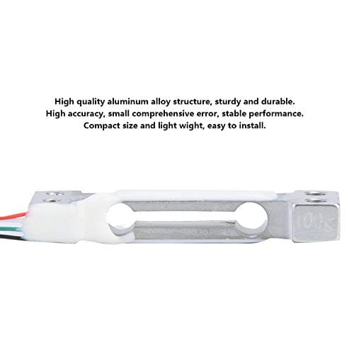 Load Cell, Weight Sensor, Load Cell Sensor, Strain Gauge, 0 to 100g Parallel Beam Electronic Load Cell Scale Weighting Sensor Load Cells Load Sensor Strain Gauges 100g load cell 4