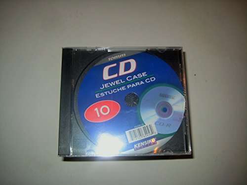 Kensiko 10mm CD Jewel Case 10 Pack