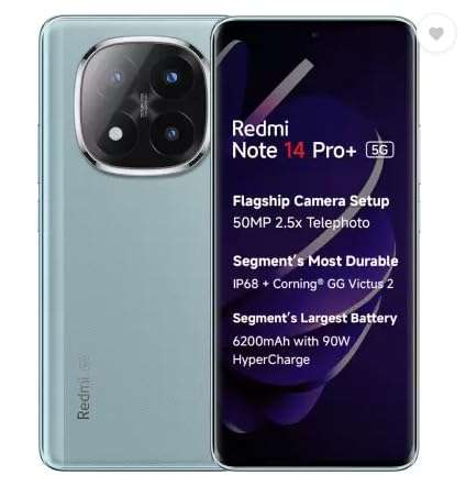 Redmi Note 14 Pro+ 5G (Spectre Blue, 512 GB) (12 GB RAM) 1