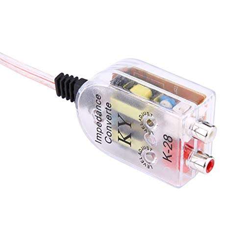 Keenso Car Audio CD Amplifier, DVD Player, Speaker, RCA Output Converter 3