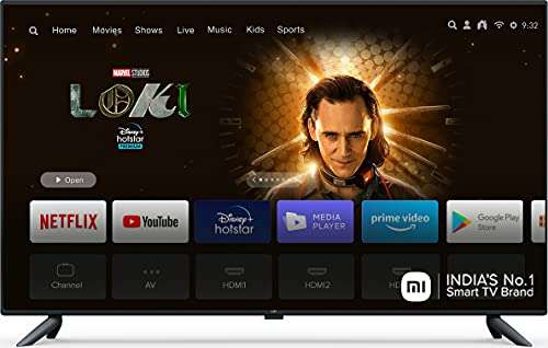 Mi 125.7 cm (50 Inches) 4K Ultra HD Android Smart LED TV 4X | L50M5-5AIN (Black) 1