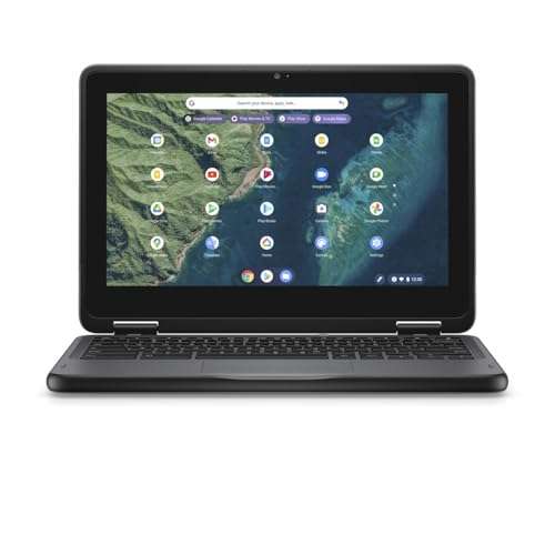 Dell Chromebook 3000 3110 11.6" Touchscreen Convertible 2 in 1 Chromebook - HD - 1366 x 768 - Intel Celeron N4500 Dual-core (2 Core) 1.10 GHz - 8 GB Total RAM - 8 GB On-Board Memory - 64 GB Flash 5