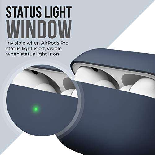 KeyBudz Hybrid Shell Series Compatible with AirPods Pro Case Cover 5