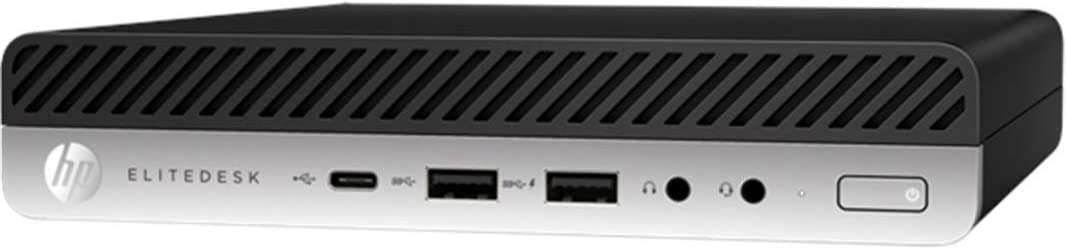 HP EliteDesk 705 G4 Business Mini Desktop Computer, AMD Quad-Core Ryzen 5 Pro 2400GE up to 3.8GHz (Beats I7-7500U), 16GB DDR4 RAM, 512GB PCIe SSD, 802.11ac WiFi, Windows 10 Pro, BROAGE Mouse Pad 1