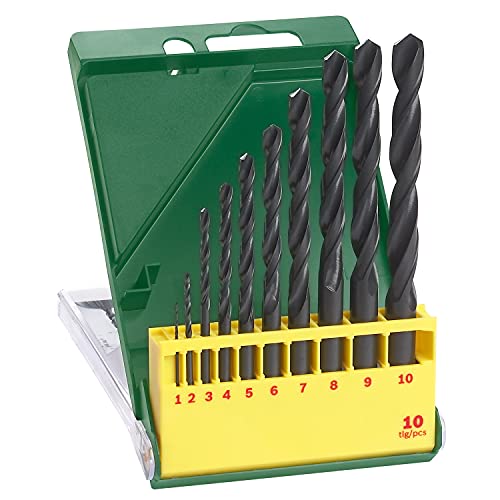 Bosch HSS-R Metal Drill Bit Set (10-Piece)