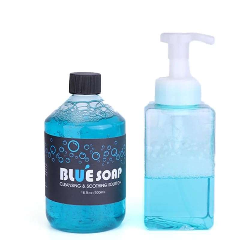Tattoo Blue Soap Cleansing & Soothing Solution for Tattoos, 500ml 4