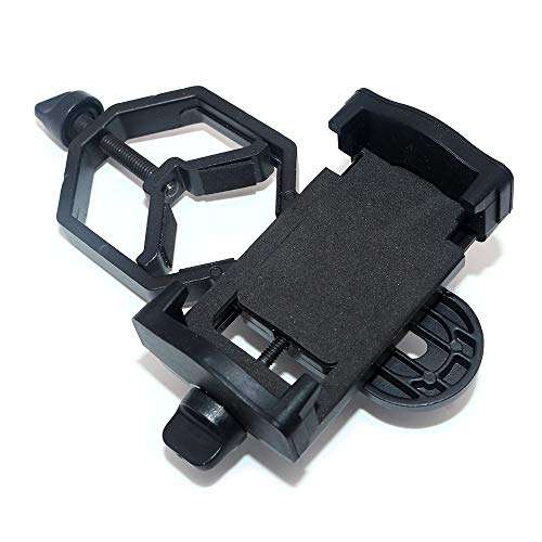 NUZAMAS Adjustable 360 Degree Smartphone Adapter, Compatible with Binoculars, Monoculars, Spotting Scopes, and Microscopes 3