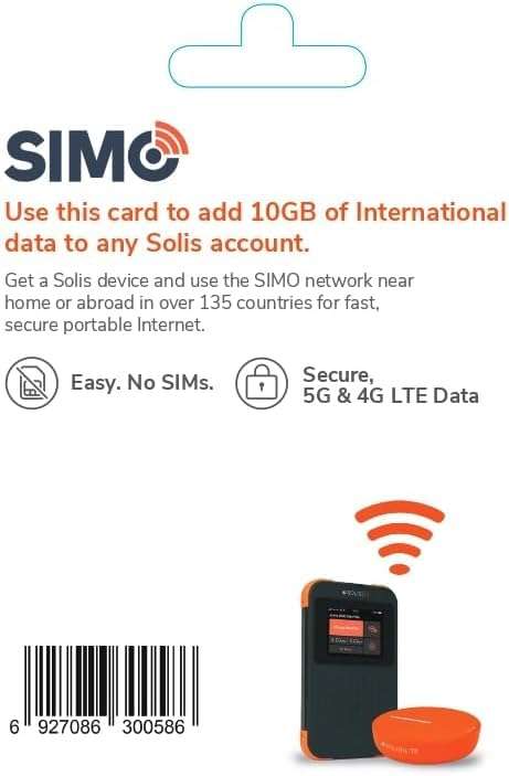 Solis Global Pay-Per-GB Card 10GB 2