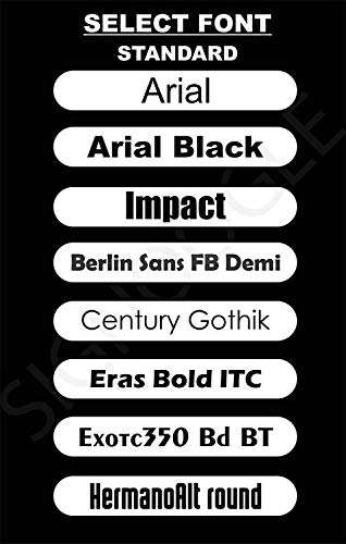 SIGNOOGLE® Customized Personalized Acrylic Laminated Name Plate Board Design For House Home Office Entrance Outsides Outdoor Rooms Latest Black Silver 4 x 24 Inch 3