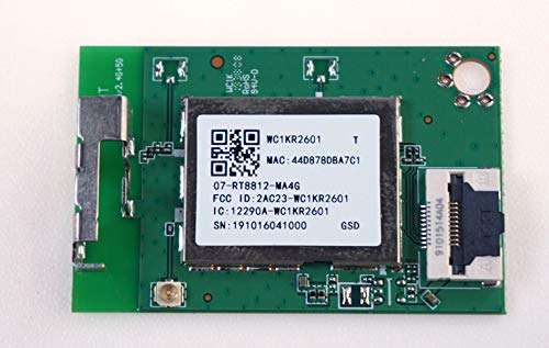 Genuine OEM Replacement WiFi Board for for TCL 55S425 TV | WC1KR2601 | 07-RT8812-MA4G 4