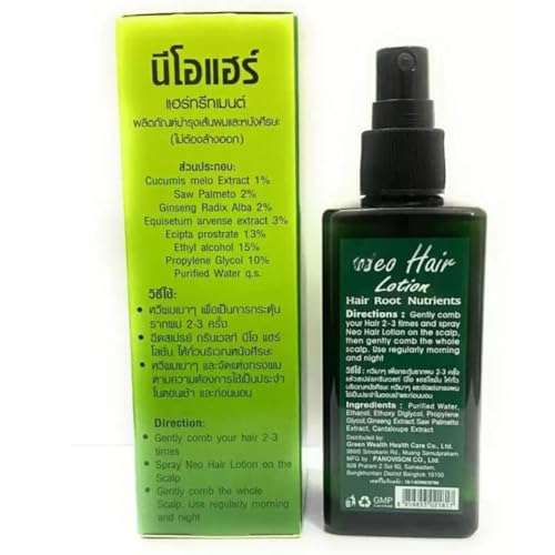 Original Hair Lotion With Titanium Needle 120ml made in thailand 2