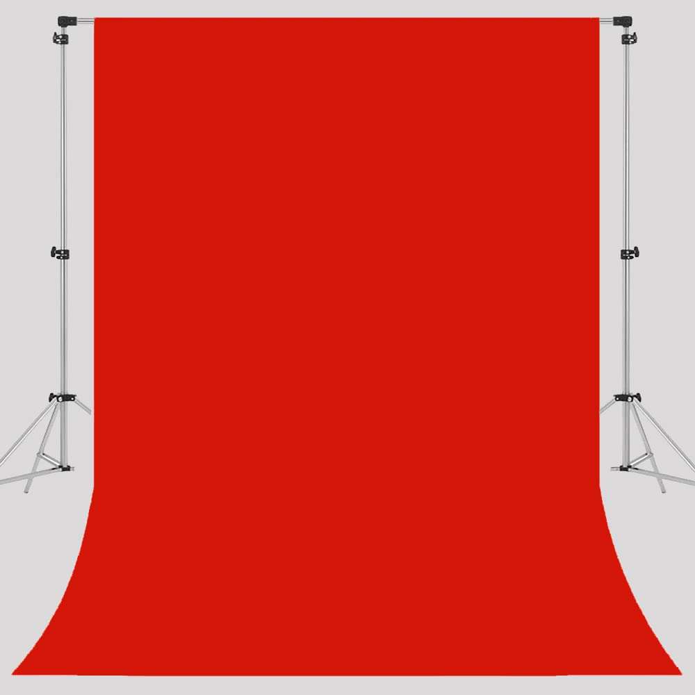 Giftmax Single Holder Umbrella Lighting Kit with Umbrella Studio Light with Backdrop Cloth Screen Photo Background Backdrop Stand Support System (Single Holder Kit + Red Screen) 5