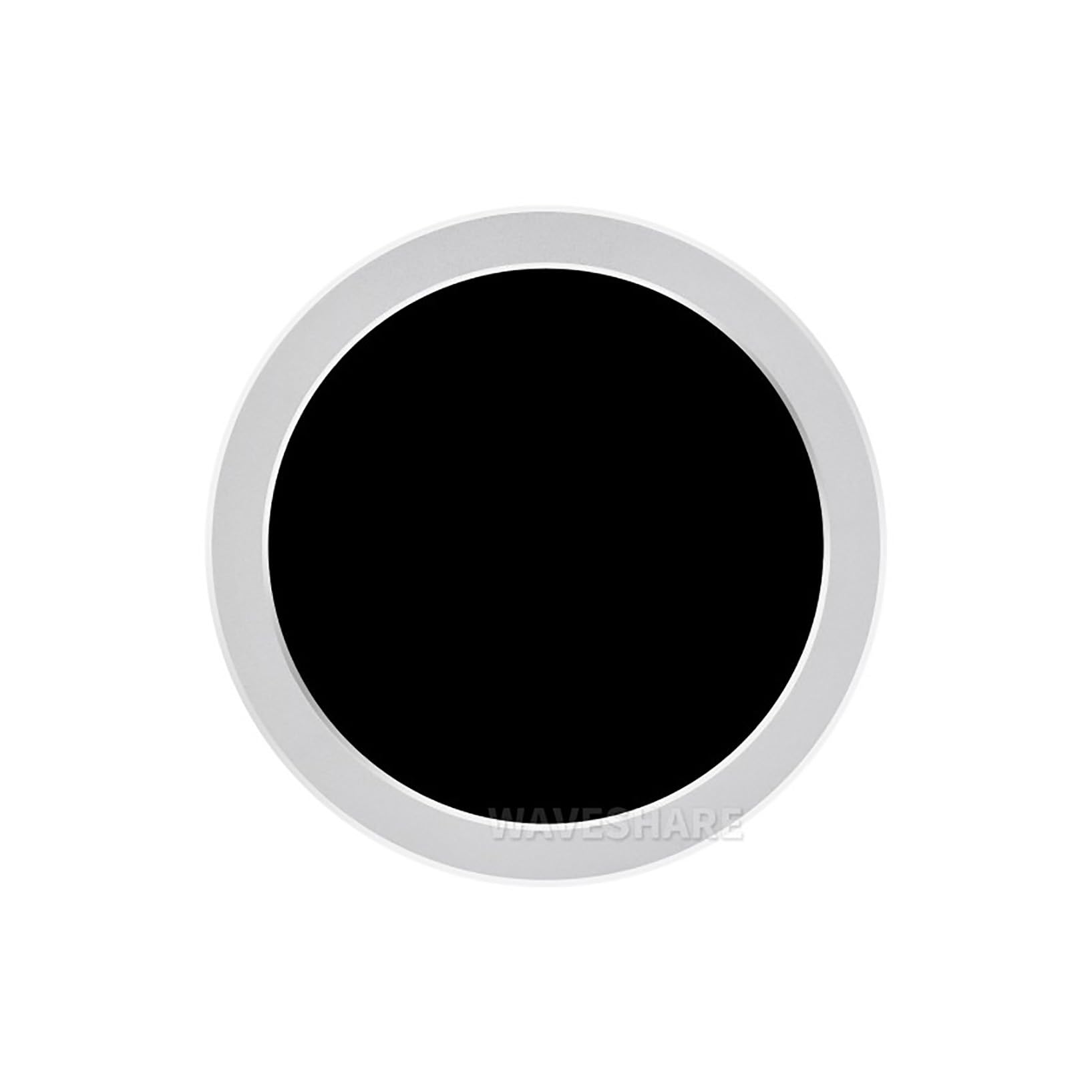 2.1 Inch USB Monitor AIO LCD Display CPU/GPU Cooler Screen 480×480 Round Display with Music Spectrum Analysis Function for Inside PC/Desktop RGB Ambient Screen USB-C Interface Black 3